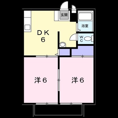 サンライフ中村の物件間取画像